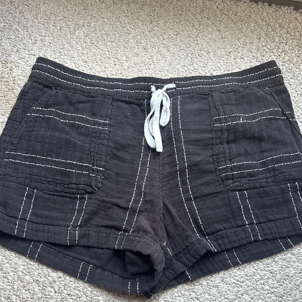 Lou & Grey High Waist Indigo Shorts